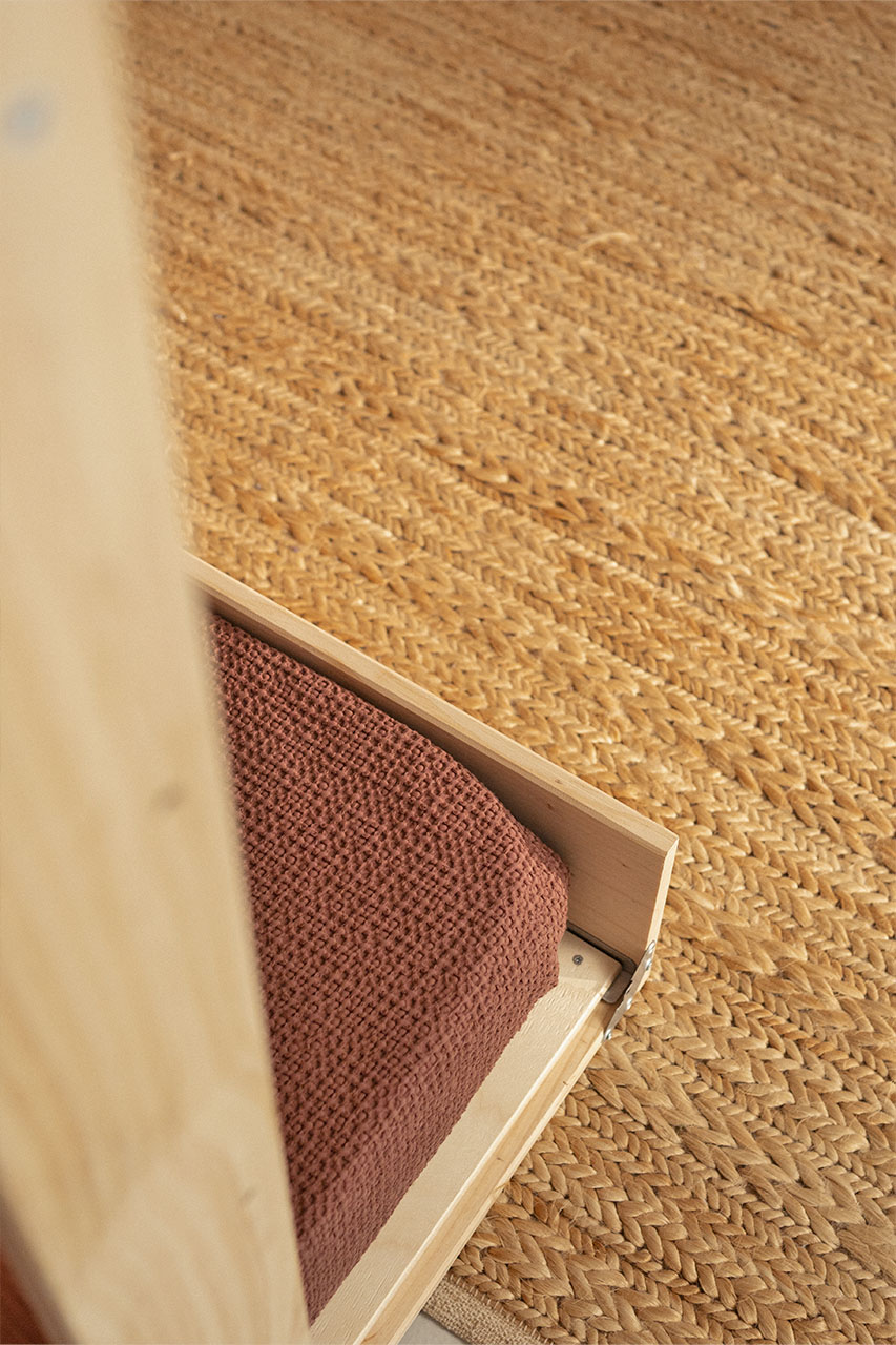 Imagen de ambiente 3 para:Litera de madera natural con cama nido